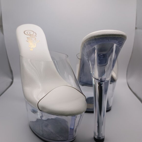 PLEASER ASPIRE SLIDES WITH CLEAR PLATFORM - Picture 2 of 2